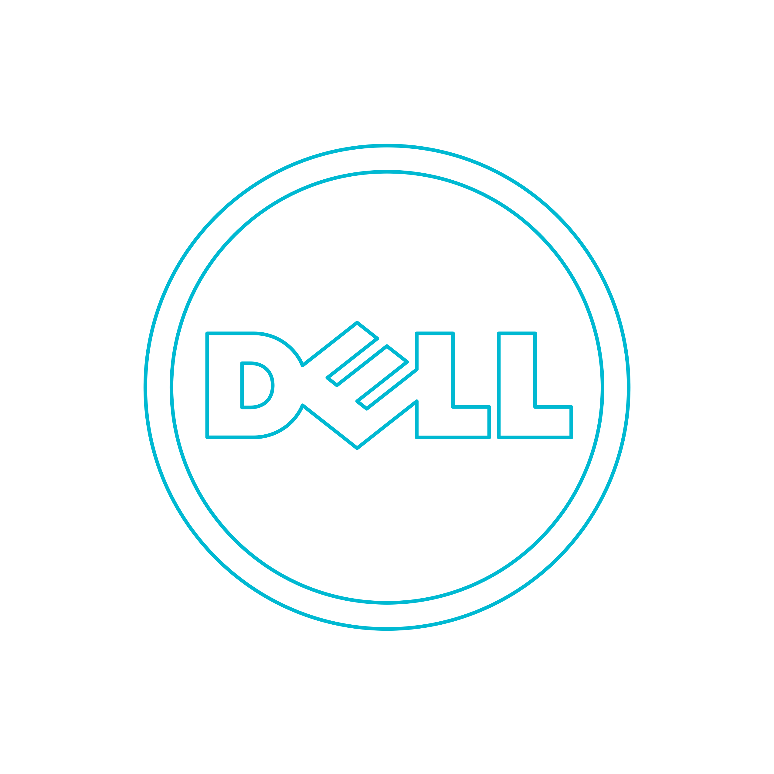 Digital Brands Dell Clean Outline Svg Vector Free Vectors